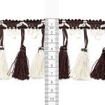 Бахрома отделочная 115.0 мм / 10 метров, с кистями, (200-122), 878