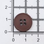 Пуговицы на 4 прокола 24L (15мм), пластик (Brown2 (коричневый2)), NE56, 72 шт