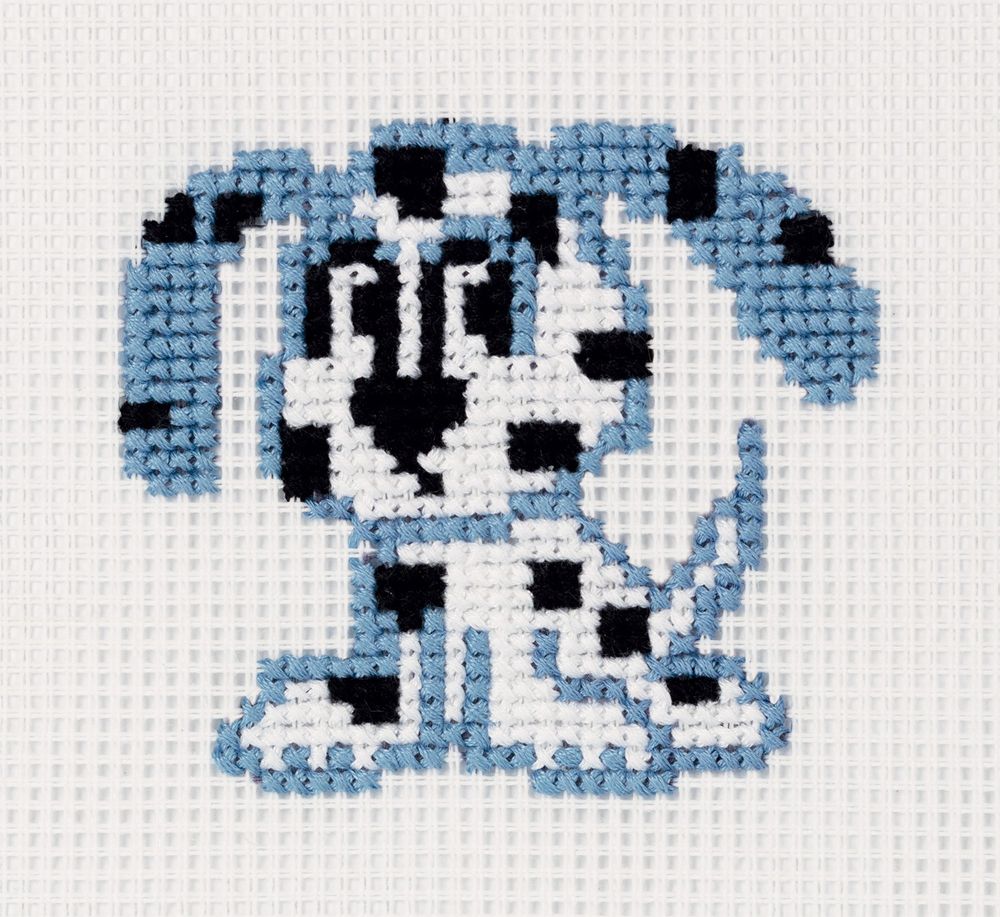 Набор для вышивания нитками Klart, Детские истории. Щенок, 11х12 см