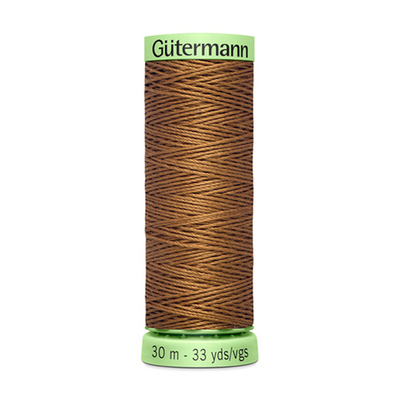 Нитки отделочные Gutermann Top Stitch, 30м, 124 золотисто-коричневый, 5 катушек