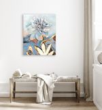 Картина по номерам Фрея PNB/PLPT-252, Пион в золоте, (с поталью) 50х40 см