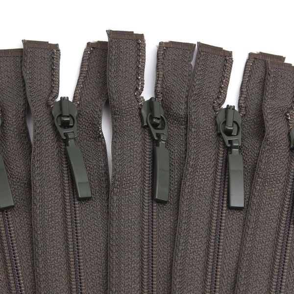 Молния спираль (витая) Arta Т5 (5 мм) 1 зам., разъем., 60 см, цв. 078 хаки, уп.5 шт