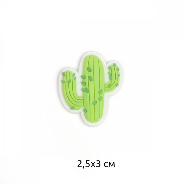 Аппликации пришивные 2395 Кактус 2,5х3см, 20 шт