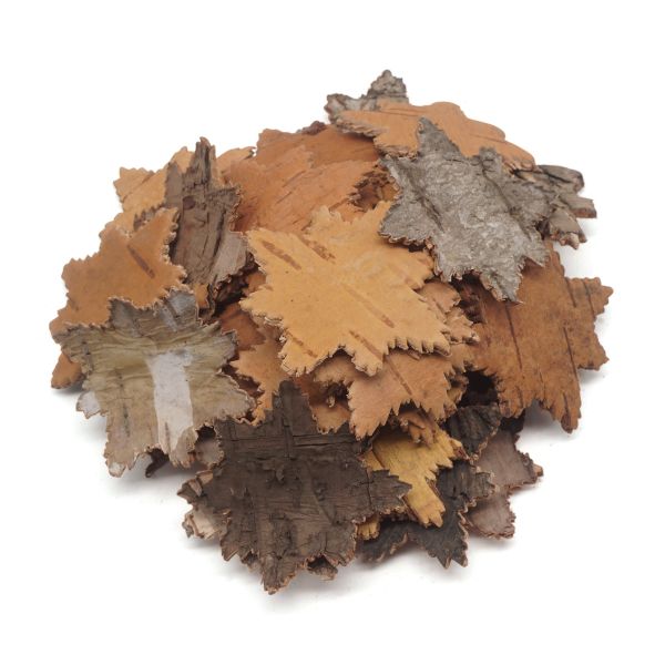 Декоративные элементы из коры дерева 