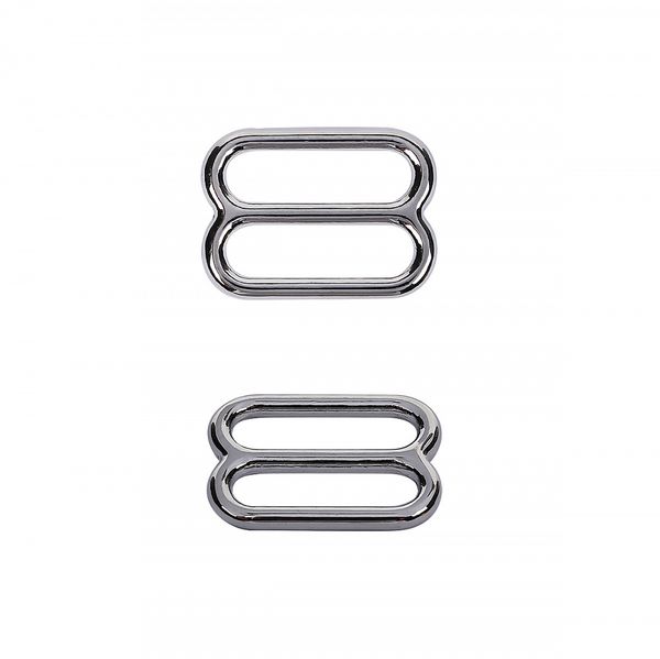 Рамки-регуляторы для бюстгальтера металл 10.0 мм, 810 цв.никель, уп.100 шт