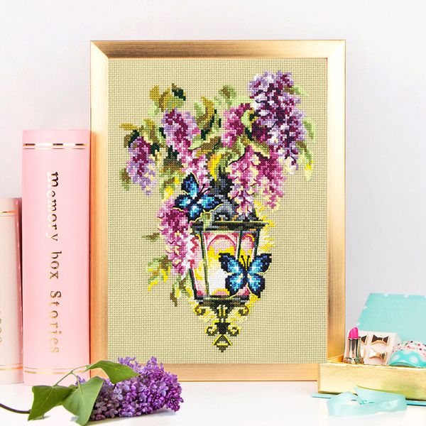 Набор для вышивания нитками Чудесная игла, Свет любви 17х23 см