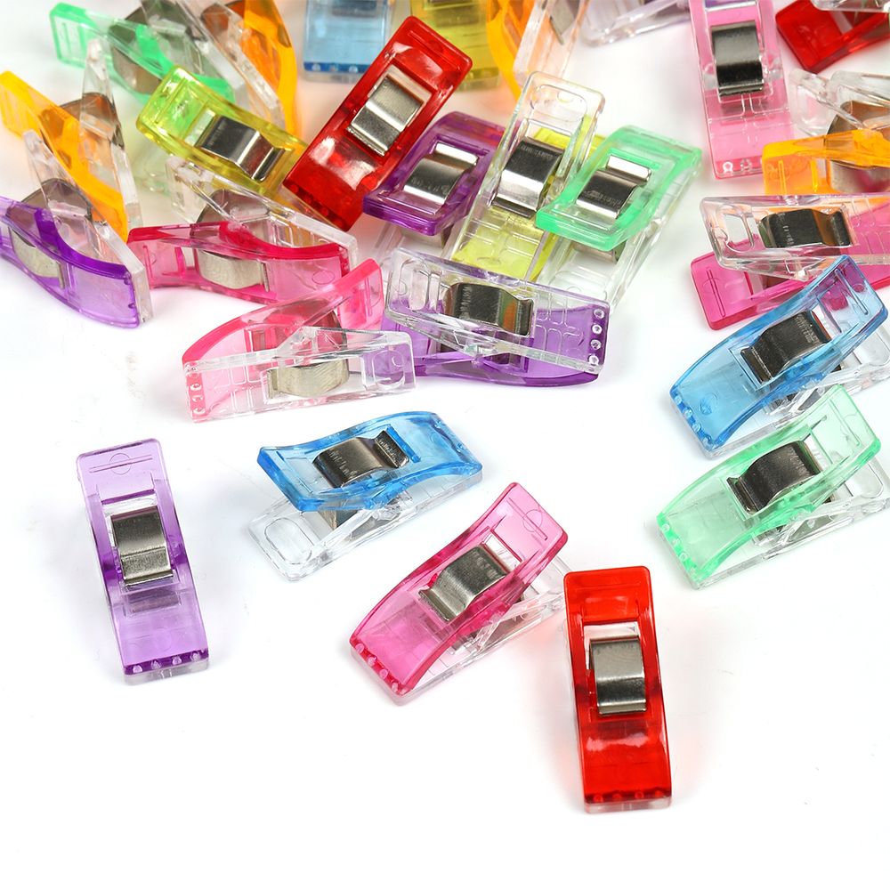 Клипсы зажим для фиксации ткани Maxwell 2,7*1,0мм, 100 шт/180гр