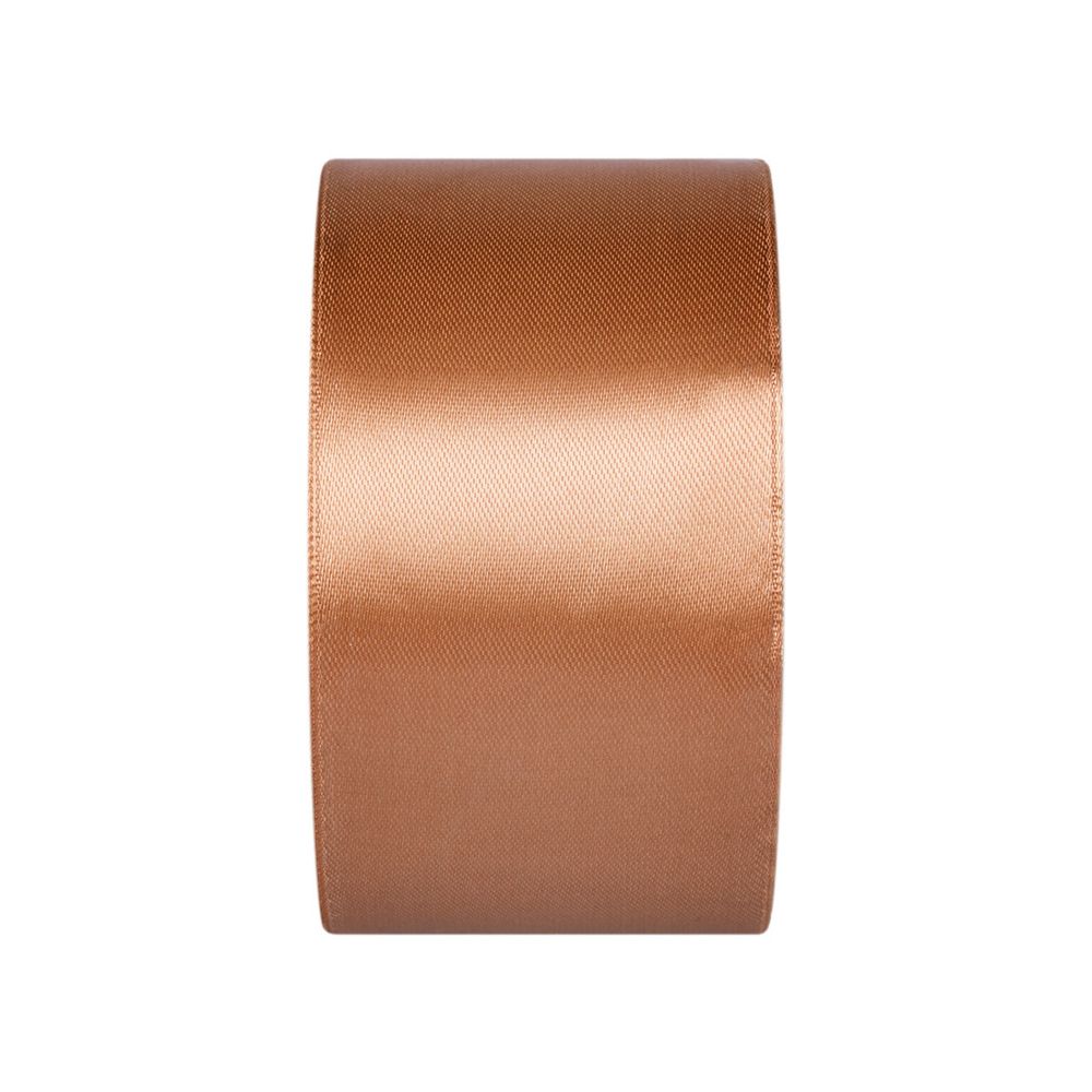 Лента атласная 1-сторонняя 50.0 мм / 33±2 метра, 146 пепельно-каштановый, Gamma