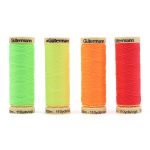Нитки швейные (набор) Sew-All 100 м, 4 цвета NEON Gutermann (1), 734463