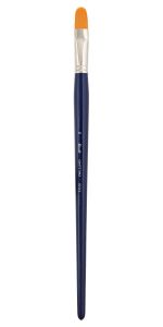 Кисть синтетика №18 овальная, 5 шт, длинная ручка, Vista-Artista 50113-18