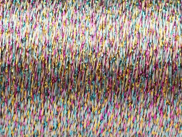 Нитки отделочные металлизированные вискоза Madeira Glamour №8, 100 м, цв. 2571, 9804, 5 катушек