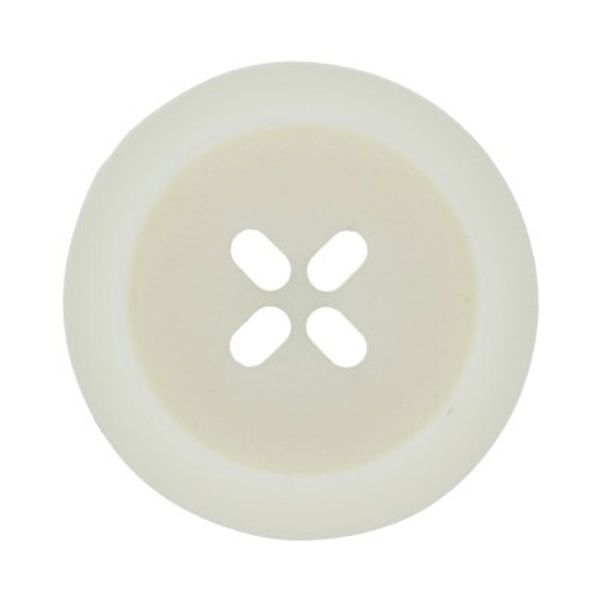 Пуговицы 4 прокола пальтовые 32 мм, 12 шт, D122 молочный, Gamma OXG 0022
