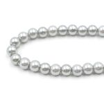 Бусины пластик (жемчуг) ⌀6 мм, 25 г, Astra&Craft, 031 NL серый