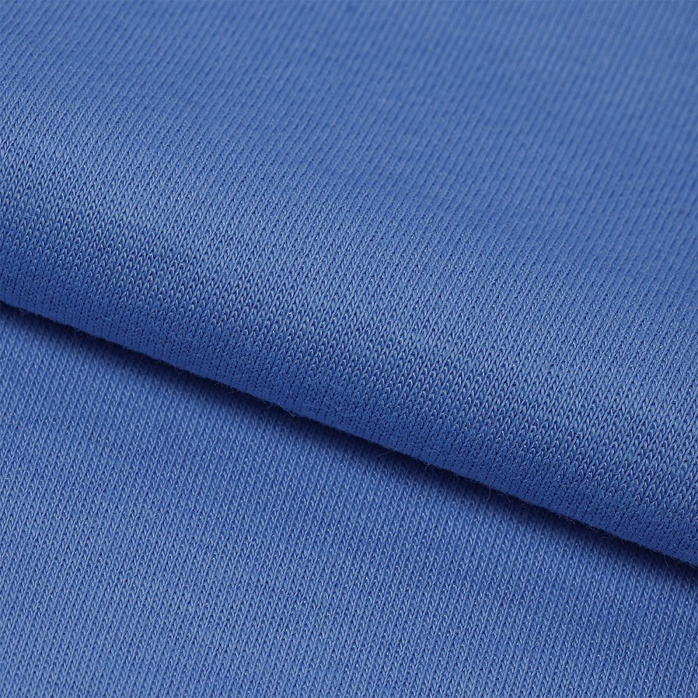 Футер 2-нитка петля поликоттон стрейч 220 г/м², 160 см / 3 метра, ФУТ2Х.TBY.ХЛ-ПЭ.S144.3, цв.S144 голубой