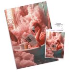 Пазл 1000 элементов, PZL-1000/82 Фламинго на релаксе, Фрея