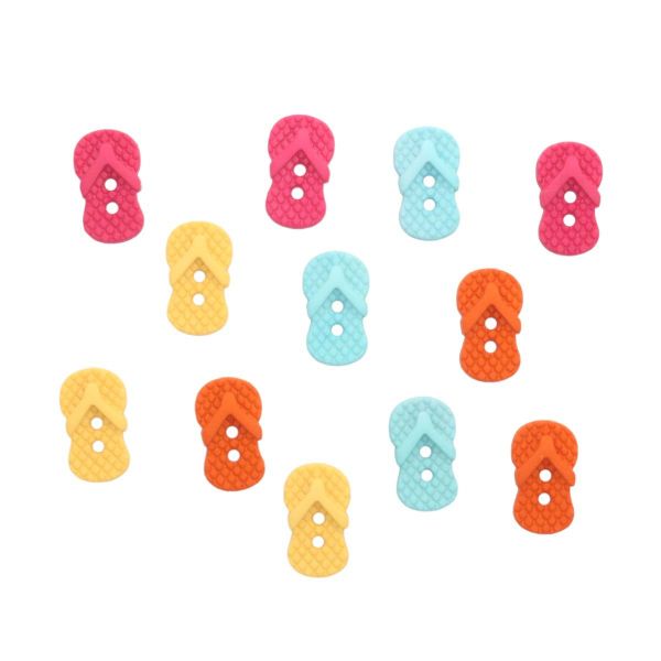 Украшения декоративные пуговицы Фигурки Симпатичные Вьетнамки Dress It 6937