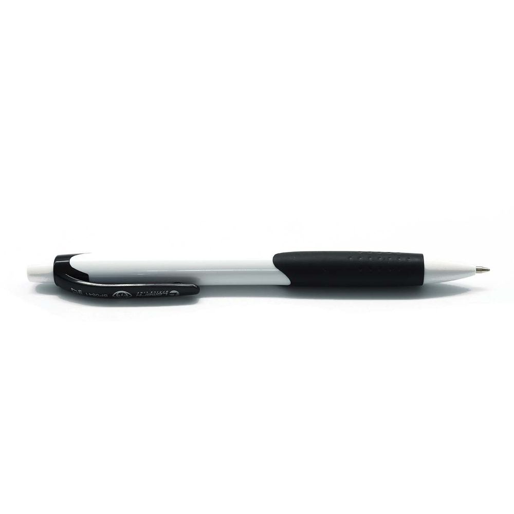 Ручка шариковая автоматическая Eye белый корпус с рез.держателем синяя 0,7 мм, LAMARK641, 50 шт