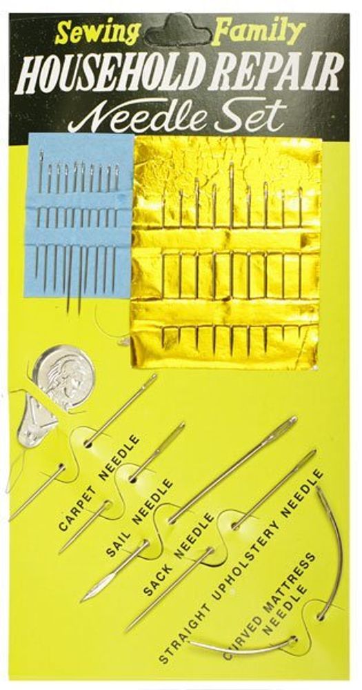 Иглы ТВ НN-24 набор Household repair для ручного шитья (0340-0067)