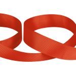 Лента репсовая нарезка 25.0 мм / 5 шт по 5.4 метра, 047 рыжий, Gamma GR-25