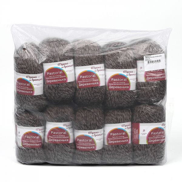 Пряжа Троицкая Деревенька / уп.10 мот. по 100 г, 170м, цв.1560 М