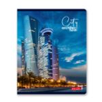 Тетрадь ученическая общая, A5+ 60 л. на скобе 65 г/м², белизна 100%, 10 шт, клетка в термоусадочной пленке, 000482 Мегаполис, Светоч 60ТСК5_0_2_1