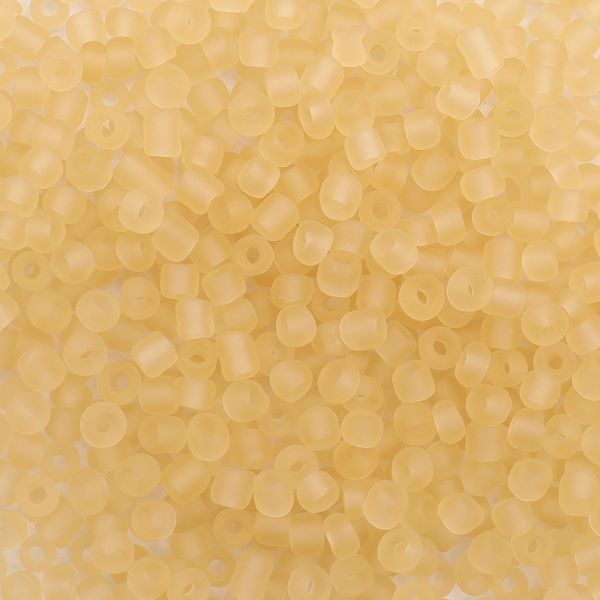 Бисер Astra&Craft 11/0 (2.1 мм), 200 г (10х20 г), цв. М2 охра/прозрачный, матовый