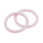 Кольца для бюстгальтера пластик ⌀12.0 мм, C154 св.серый, 100 шт