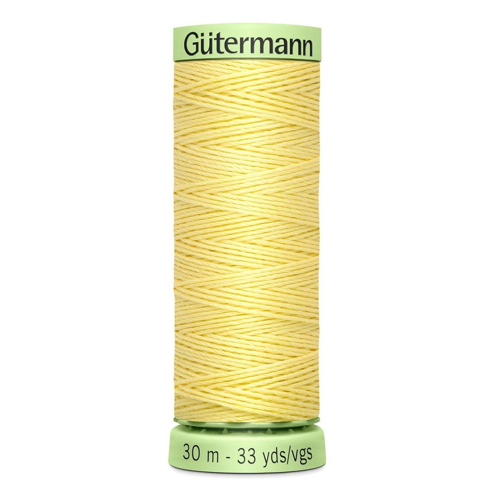 Нитки отделочные Gutermann Top Stitch, 30м, 578 бледно-желтый, 5 катушек