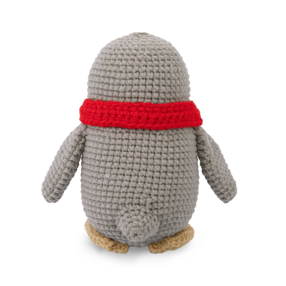 Набор для вязания игрушки Смелый пингвинчик 14 см, Miadolla AMG-0104