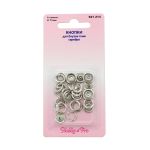 Кнопка рубашечная (джерси) открытая ⌀11.0 мм, 30 компл., серебро, Hobby&Pro