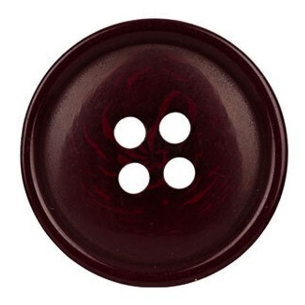 Пуговицы 4 прокола костюмные 20 мм, 24 шт, D864 т.бордовый, Blitz DRN 0007