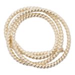 Трунцал зигзаг Светлое золото 2,5 мм, 5±0.1 грамм, ТЗ002НН25