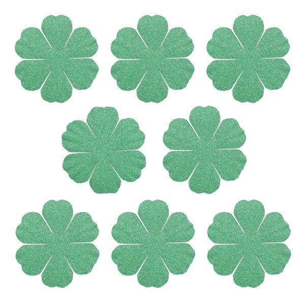 Лепестки бумажные с блестками 