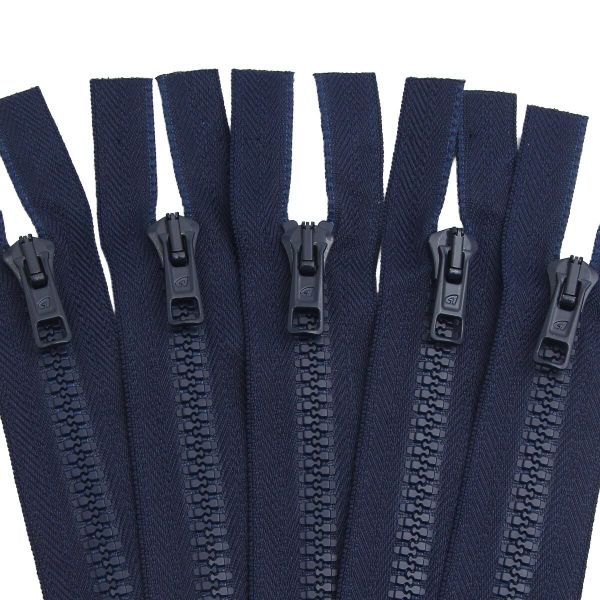 Молния трактор Arta Т6 (6 мм) 1 зам., разъем., 65 см, цв. 044 т.синий, уп.5 шт