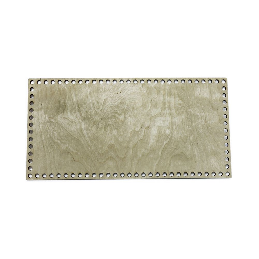 Заготовка из фанеры Панно с перфорацией Прямоугольник, 40х20х0.4 см, Mr.Carving БА-33