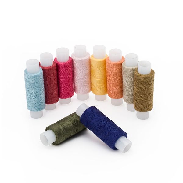 Швейные нитки (набор) 50/2, 200м, ассорти №121, 10 кат., Astra&Craft