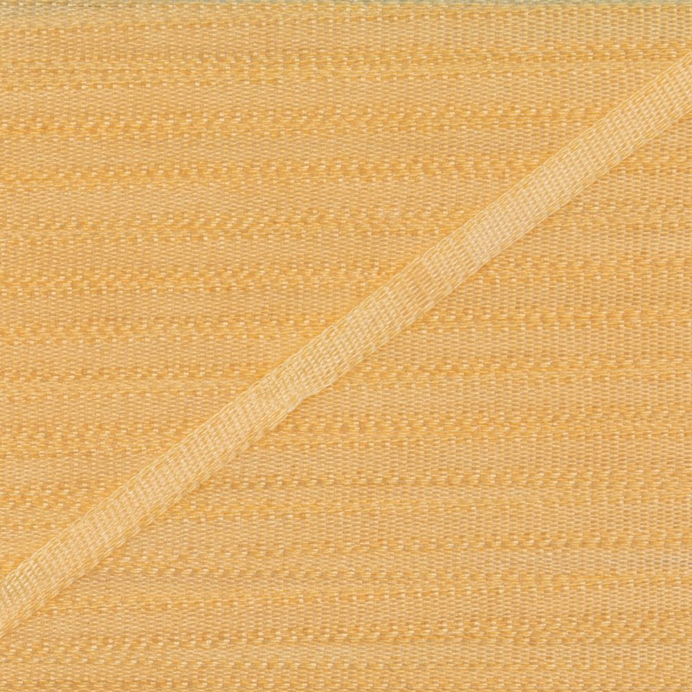 Лента (тесьма) шелковая 2.0 мм / 45.5±0.5 метров, №024 желтый, Gamma SR-2