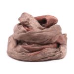 Шерсть для валяния вискоза 100%, 50 гр., цв.1438 мультиколор т.бежевый, 1 шт