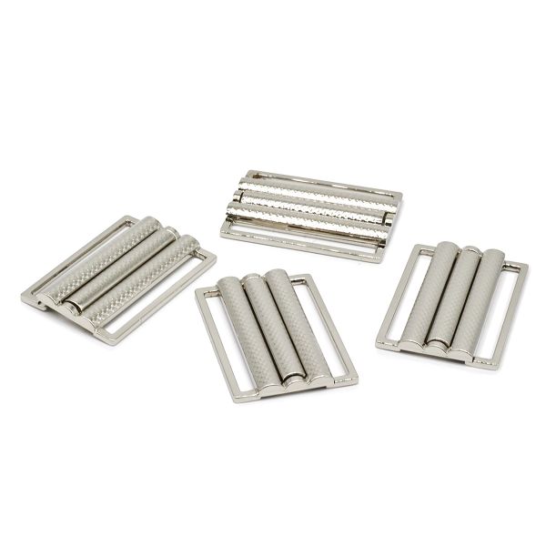 Пряжка-застежка 50.5 мм (внешн. 56х39 мм), 4 шт, никель, BIG