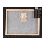 Холст грунтованный на подрамнике 40х50 см, 240 г/м², 2 шт, PERESLAVL BLACK EDITION мелкозернистый, Vista-Artista ACBF-4050