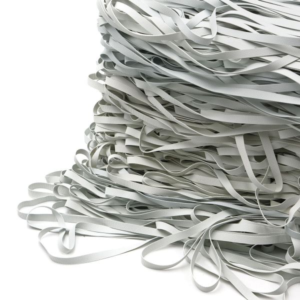 Резинка латексная рифленая 6.0 мм / 7 кг (≈ 2512 метров), толщ. 0.6 мм, белый (Греция)