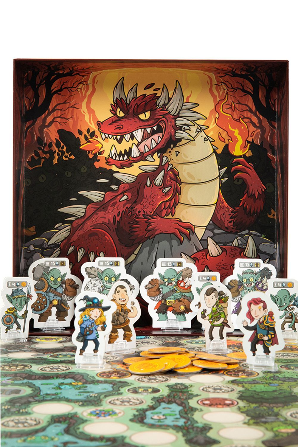 Игра настольная Драконоборцы, Эврикус BG-17076