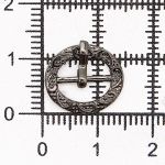 Пряжка ременная металл 10 мм (цв. чер.никель), 20 шт