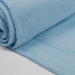 Муслин 125 г/м², 130 см / 2 метра, TBY.Mus.24723.7.2, цв.07 св.голубой
