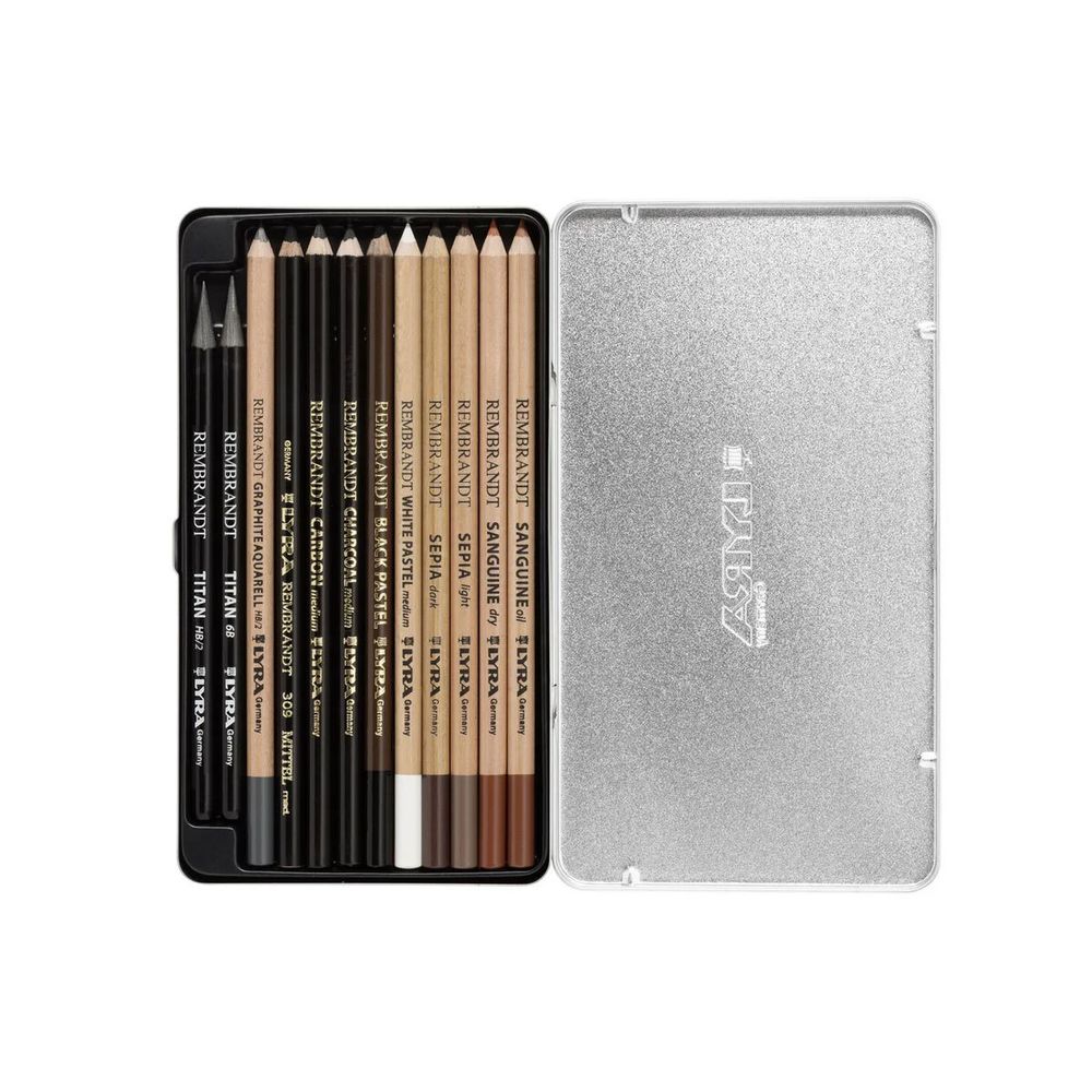 Набор художественных карандашей Rembrandt Art Specials Set 12 пред. (в металлической упаковке), Lyra L2051120