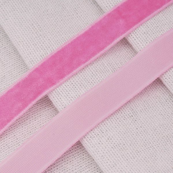 Лента бархатная (тесьма) 12.0 мм / 32.9±2 метров, 0081-1211, 11 малиновый