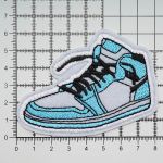 Термоаппликация КРОСЫ 80х60мм (Sea (морской)), 2 шт, LA581