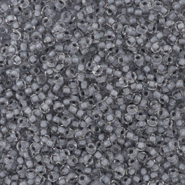 Бисер Preciosa прозрачный с цветн. центром 10/0 (38342) круг. отв, 50гр