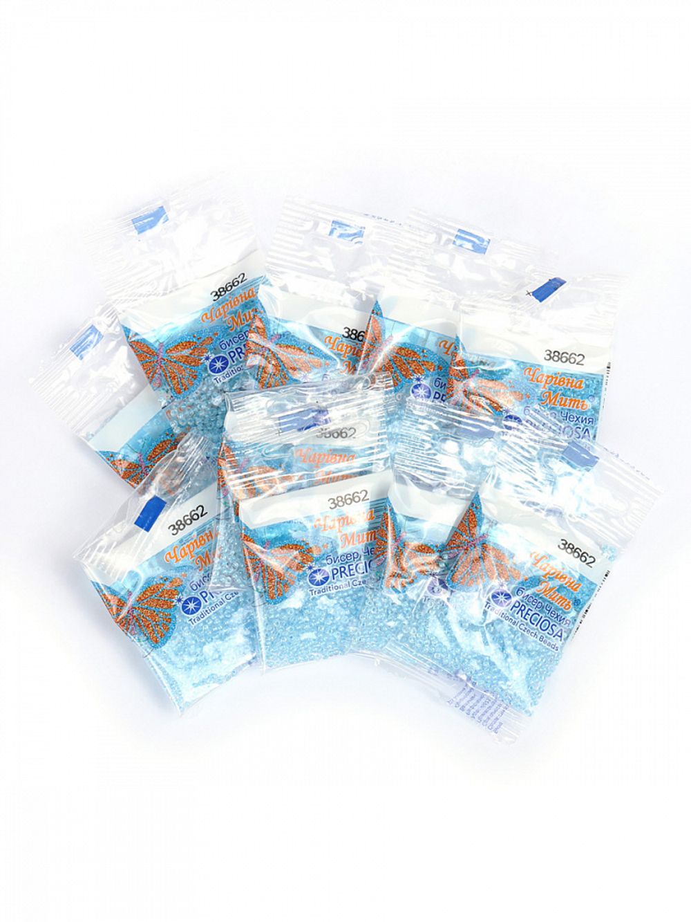 Бисер Preciosa 10/0 (2.3 мм), 50 г (10х5 г), цв. 38662