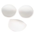 Бельевые чашечки для бюстгальтера с равном. наполн., разм.36, 10 пар, 01-белый, 3813